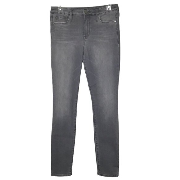 ATHLETA - SCULPTEK Skinny Grey Wash Stretch Denim Ankle Jeans - Size 4 LIKE NEW - Picture 1 of 7